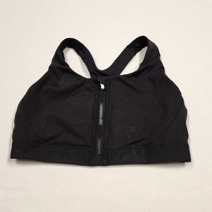 Athleta MEDIUM front zip bra